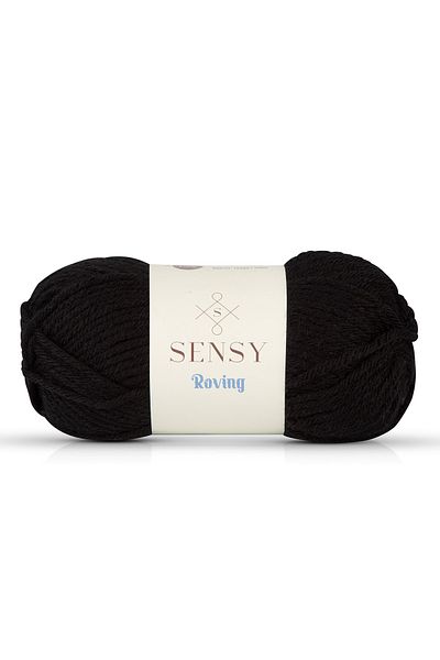 SENSY Premium Roving Fir Dantela Fila Șapcă Fila Pulover Fila Poncho Fila Cardigan Fila Negru