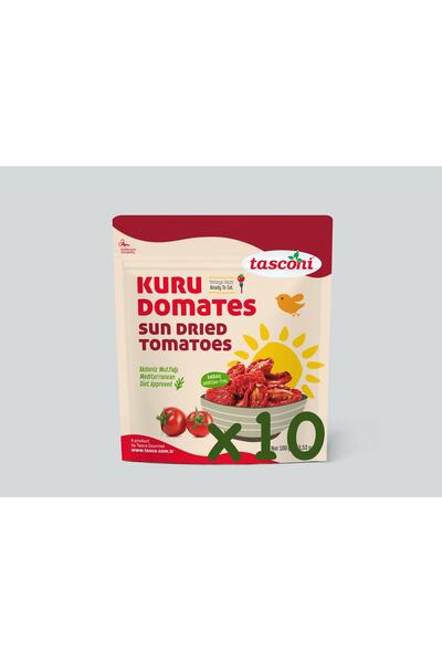 Tasconi Yemeye Hazır Kuru Domates (10 Adet X 100gr)