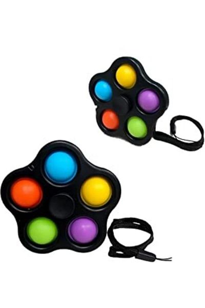 Yenigeldi Popit and Sensory Stress Wheel - Colorful Fidget Toys