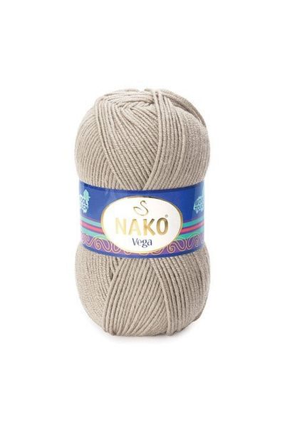 NAKO Vega Premium Acrylic Hand Knitting Thread 5 Pieces 10344 Beige
