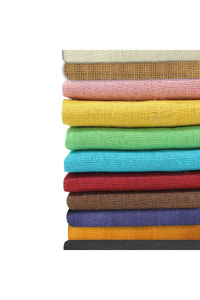 FIXALL ADHESIVE PRODUCTS Adhesive Natural Colored Jute Telis Fabric Burlap 50x100 Cm