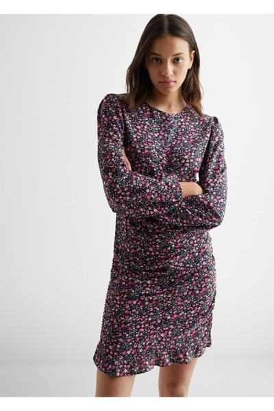 Mango Teen Rochie Neagra Pentru Copii