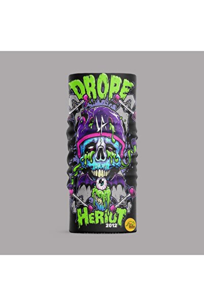 Buffalo باندانا متعددة الأغراض بتصميم فني