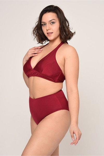 Burgundy plus size swimsuit store