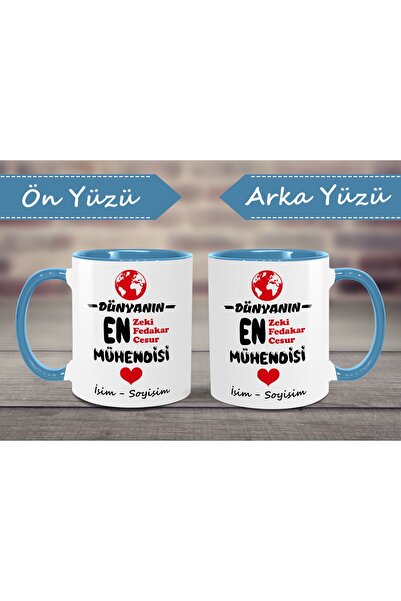 lenostra Mühendise Hediye - Kişiye Özel Isimli - Mühendis Kupası