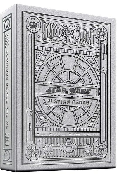 OyuncaklarÜlkesi Theory11 Star Wars Light Side Silver Game Card Cards Deck Collectable