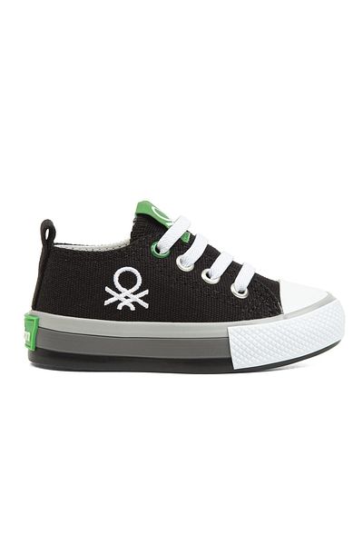 Benetton Black - Children's Sneakers Bn-30652