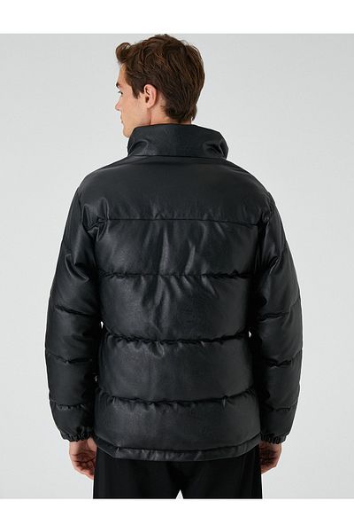Koton Pufferjacke mit Stehkragen, wasserdicht