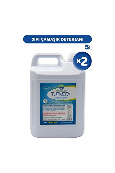 Turmepa Sıvı Çamaşır Deterjanı 5 Lt X 2