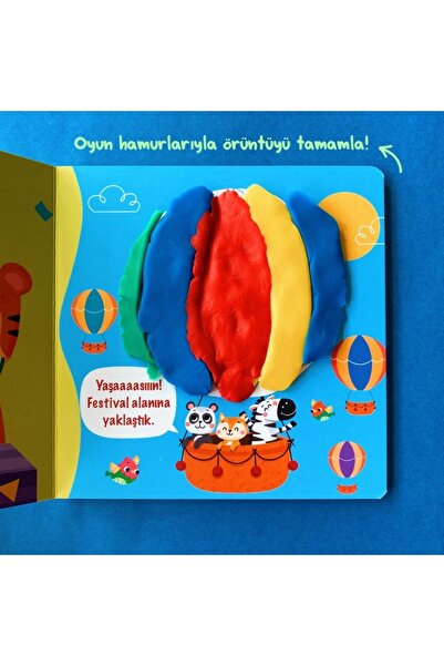 Bi Kutu Oyun İlk Oyun Hamuru Kitabım - Doğa / Nagehan Pehlivan / Bi Kutu Oyun / 9786057054180