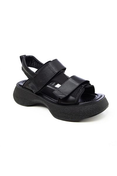 John May Sandale de damă Gtn-23552 Negru Negru
