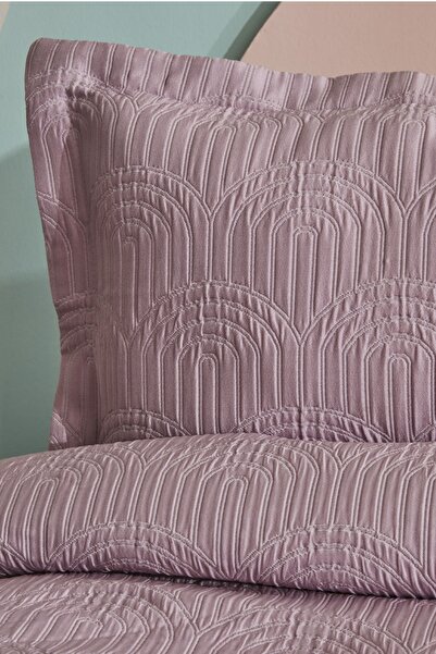 Karaca Home Midnight Çift Kişilik Yatak Örtüsü Lila