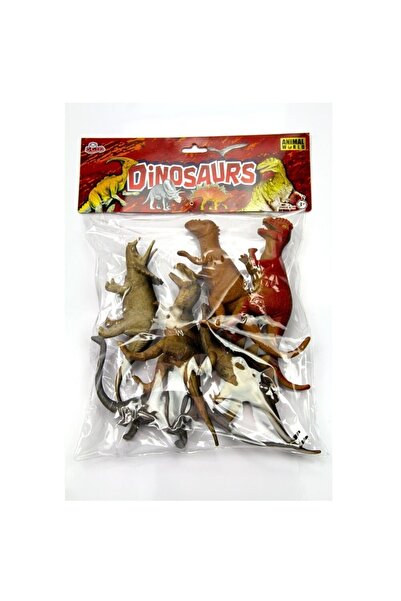 Vardem 8 Inch Çiftlik | Dinazor | Vahşi Ve Deniz Hayvanları Set