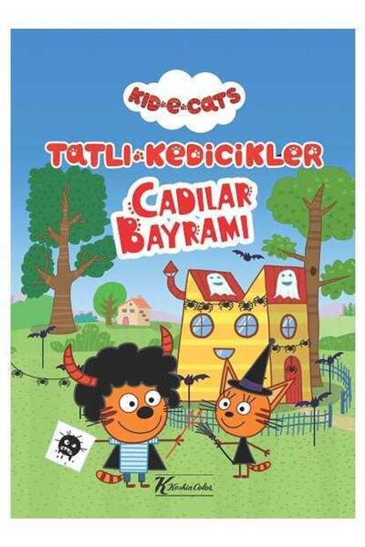 KESKİN COLOR Tatlı Kedicikler Hikaye Kitabı Cadılar Bayramı 20x28cm 6 Yaprak ...