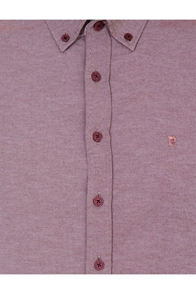 Pierre Cardin Bordo Slim Fit Oxford Gömlek
