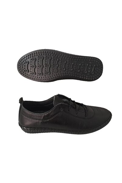 BEREN Чоловічі чорні шкіряні спортивні елегантні черевики