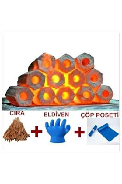 narım Doğal Briket 10 Kg Yerli Pres Mangal Kömürü