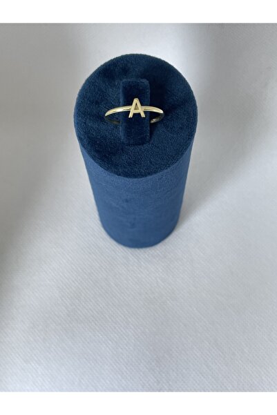 Armeks Her Harf Yapılır - Gümüş Harfli Yüzük - Harf Yüzük - Ayarlanabilir Yüz...