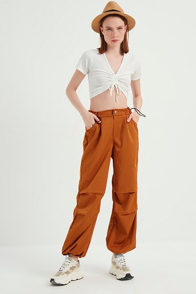 MEECY Damenhose aus Fallschirmstoff