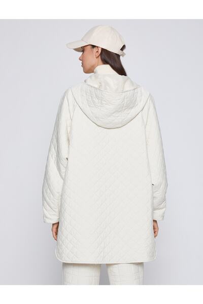 Koton Καπιτονέ Ανοράκ με κουκούλα με τσέπη