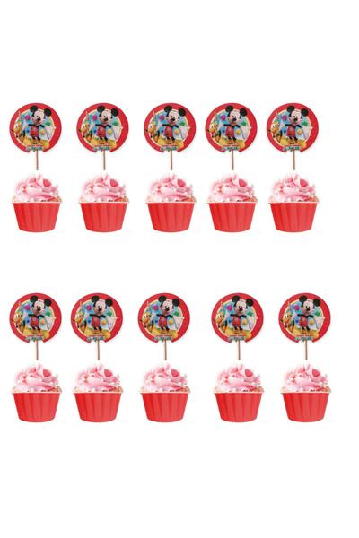 booddie Mickey Mouse Pasta Kürdanı 20 Adet
