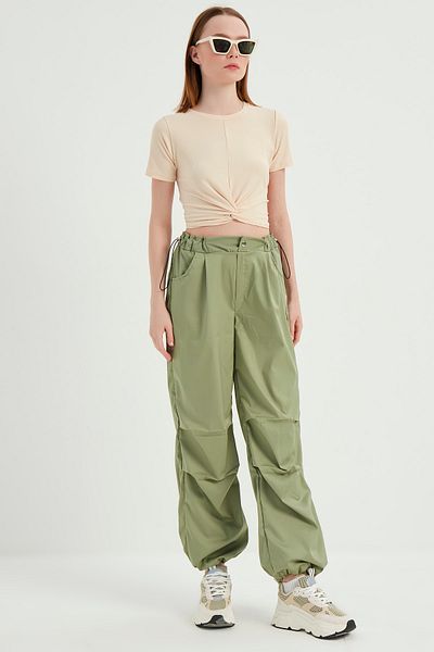 MEECY Damenhose aus Fallschirmstoff