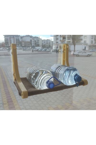 TİNEKE Strong Suction Cup Cat Bed Glass-Sticking Mountable Mattress