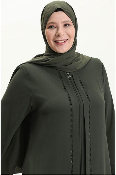 CANSIN Clothing Gözde Battal Large Size Mother Ferace