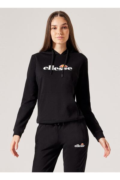 Ellesse Чорна жіноча толстовка з капюшоном F021-bk