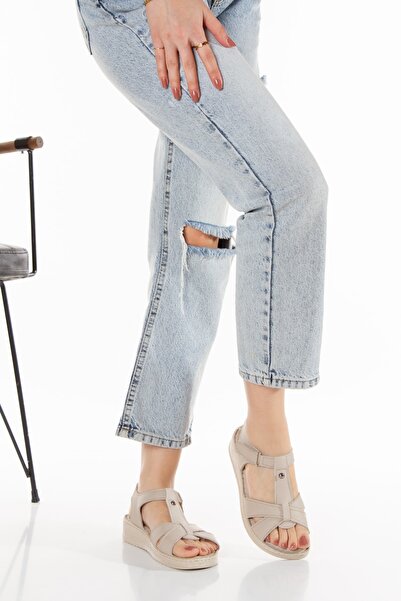 Mitto Sandale de zi cu zi confortabile din piele naturală Arsen