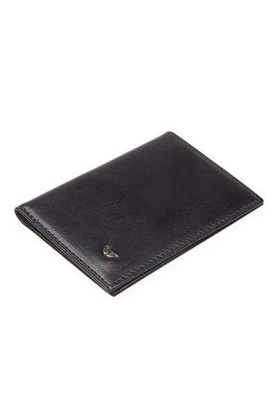 Tergan Husă pentru permis de conducere unisex din piele neagră 01170b06