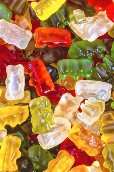 Haribo Goldbears Golden Teddy Bear Mixed Fruit Jelly Soft Fudge Jellybean 250 Gr