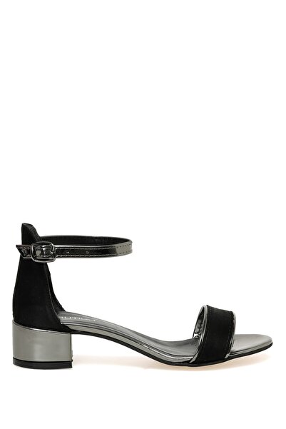 Butigo 21s-701 3fx Siyah Kadın Topuklu Sandalet