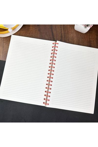 hediyeofisi دفتر ملاحظات حلزوني غير مبطن بتصميم Dobarlan Bıragma Gendini
