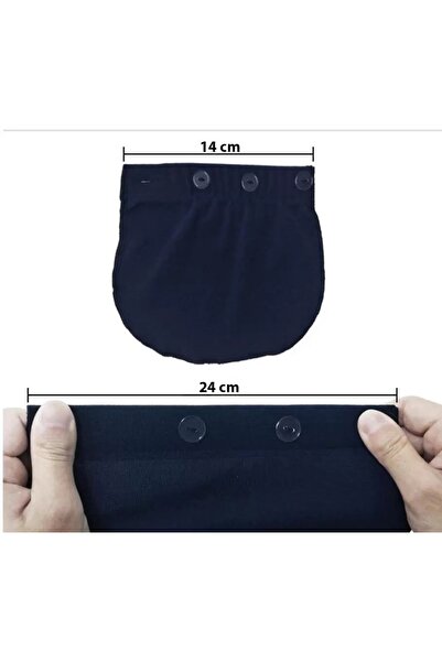 Pimobile Hamile Pantolonu Bel Genişletici-kadınlar Için Pantolon Genişletici Mavi Renk 2 Adet