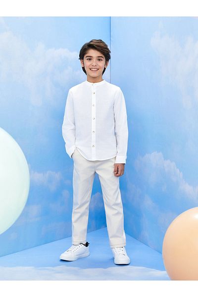 LC Waikiki Basic Cotton Boys' Trousers