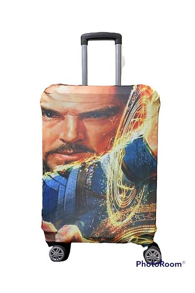 Elif Washable Digital Printing Rubber Supported Luggage Case605639