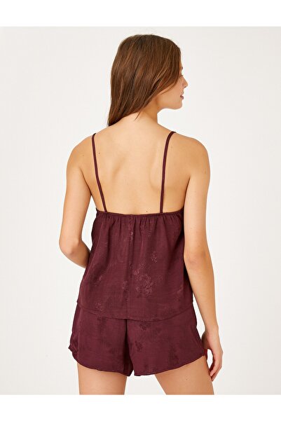 Koton Satin Spaghetti Strap Top