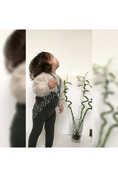 BEBEĞİME ÇORAP Organik Pamuklu Askılı Bebek-çocuk Çorap Tayt