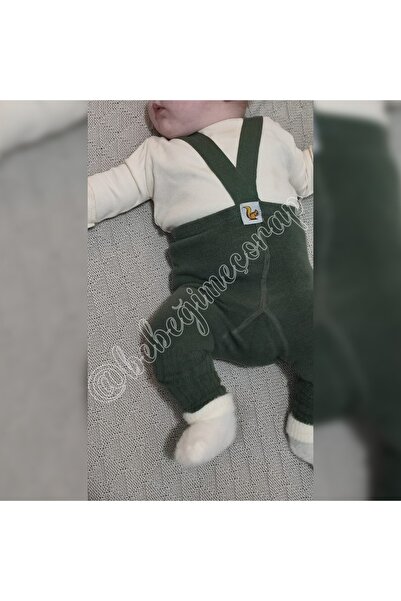 BEBEĞİME ÇORAP Organik Pamuklu Askılı Bebek-çocuk Çorap Tayt