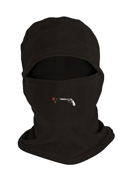 herotasarım Set de mască de zăpadă și mănuși lungi Polar Rose Gun - Bll3459
