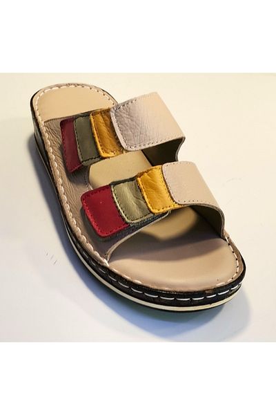 Castle Black 21315 Δερμάτινες Παντόφλες Comfort