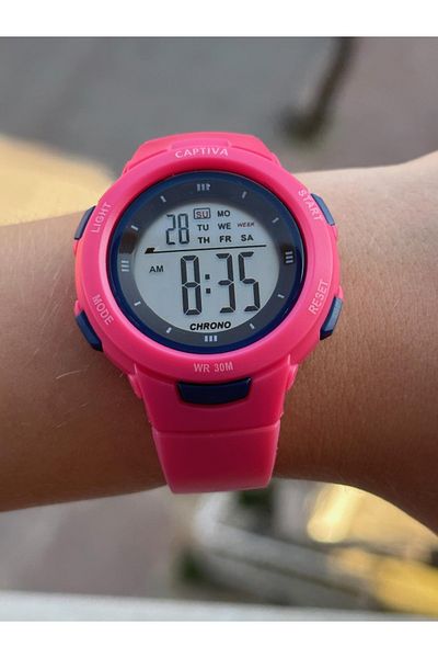 captiva Children's Wristwatch with Alarm, Stopwatch and Lighting