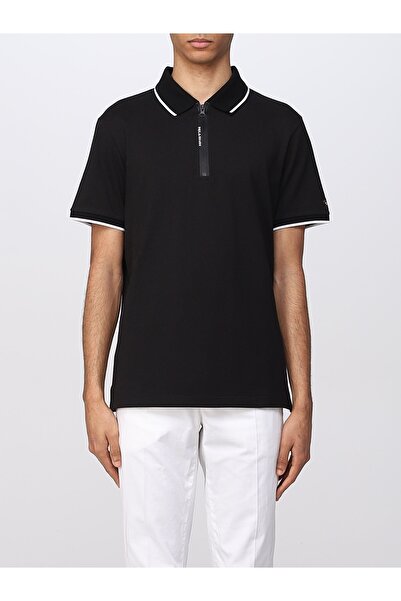 PAUL&SHARK Erkek Pamuklu Polo Yakalı Rahat Kesim Günlük Kullanıma Uygun Siyah...