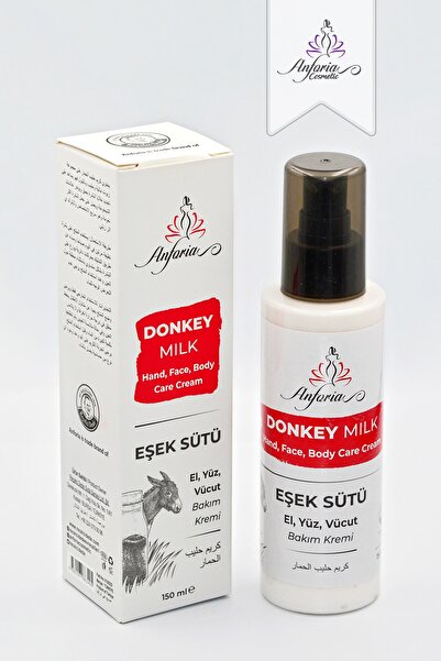 Donkey Mılk Hand,face,body Care Cream- Eşek Sütü El Yüz Vücut Bakım Kremı