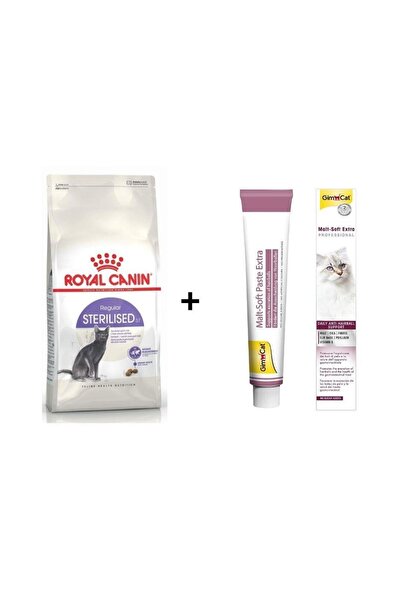 Royal Canin Sterilised Kısır Kedi Maması 15 Kg + Gimcat Malt 100 Gr