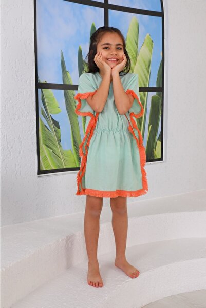 Malven فستان الشاطئ للفتيات