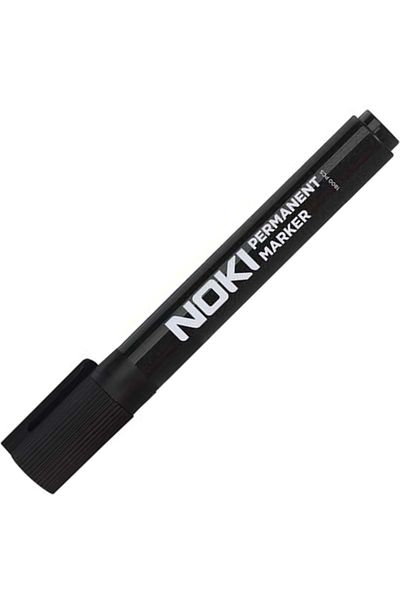 Noki Marker Pen Cut Nib Black 1800pcs 12 Pack