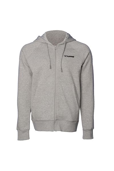 hummel Χουμέλ 921739 -2006 Ανδρικό φούτερ - Φούτερ με φερμουάρ, Grey Melange