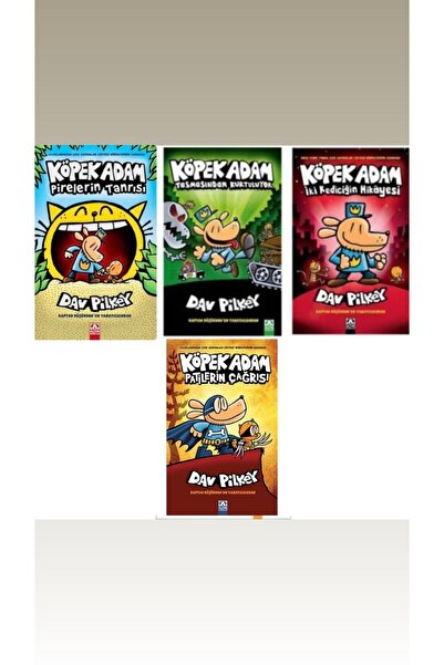 Altın Kitaplar Köpek Adam 4'lü Set